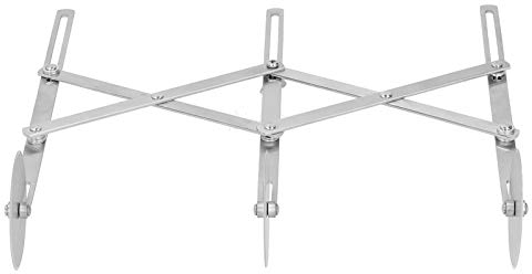 Rotella Tagliapizza, Rotella Multipla in Acciaio Inossidabile 430 Rotella Tagliapasta Regolabile Tagliapasta Tagliapasta per Pasta, Pizza Tagliata Uniformemente (Tre giri di