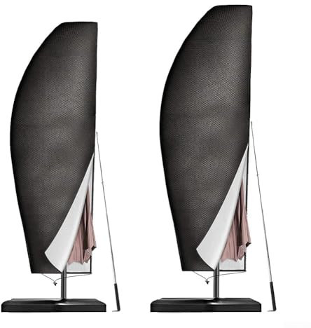 A Must Have Outdoor Accessory Reliable Parasol Dust Cover Featuring a Secure Zipper (205（40x70x50）cm)