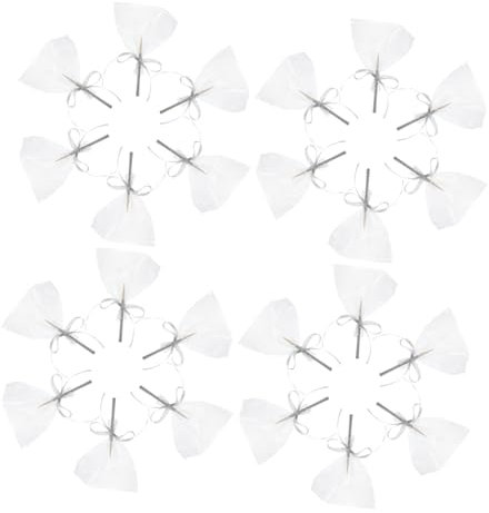 TOYANDONA 24pièces Bâtons Brillants pour Bonbons avec Décoratifs pour Anniversaires Mariages Et Fêtes Festives
