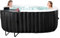 Obqer Hot Tub Gonfiabile per 2 persone, 2400 W In/Outdoor SPA, piscina invernale, con 100 ugelli d'aria, antigelo, 660 litri, a prova di perdite, a risparmio energetico, gonfiaggio auto, Bubble Spa
