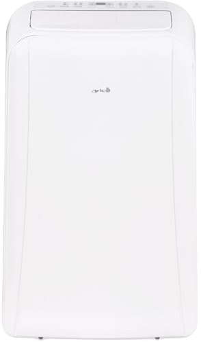 Arielli Mobiles Klimagerät ARPAC12 12000 BTU Weiß – Kühlung & Heizung, Fernbedienung Inklusive, R290, Energieeffizienz, Für Räume Bis Zu 30 m², Einfach Zu Installieren