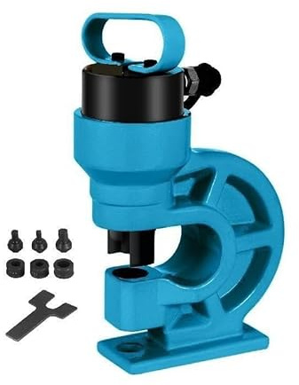 Herramienta perforadora hidráulica CH-60, perforadora de agujeros de 31 toneladas, perforadora de fuerza, placa de hierro, máquina perforadora de agujeros de espesor máximo de 10mm