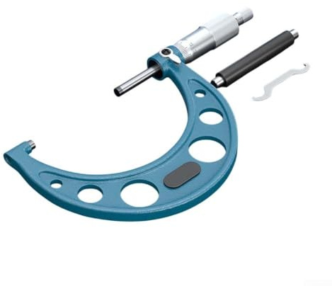 Micrometro per esterni, strumento per macchinista, graduazione 0-25 mm, 25-50 mm, 75-100 mm, uso professionale in officine e fabbriche (75-100 mm)