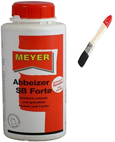 Bindulin Abbeizer Lackentferner Entlacker Abbeizmittel GEL inkl. Pinsel von E-Com24 (Abbeizer 0,75 Liter)