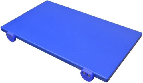 MCM-Service-Srl Tabla de Cortar de Polietileno Profesional Azul 50 x 30 x 2 con Fermi
