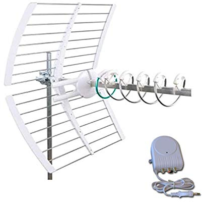 KIT ANTENNA TNT CON PUNTATURA A LED FRACARRO ELIKA Pro 700 K CON ALIMENTAZIONE ORIGINALE