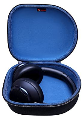 XANAD Headphone Case for soundcore by Anker Q20i Q20 Space One Pro Space One Q30 Q45 Noise Cancelling Foldable Headphones Case (Blue Lining)