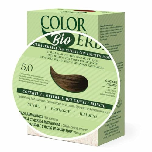 Bio-Farbe Kräuter Hellbraun 5.0