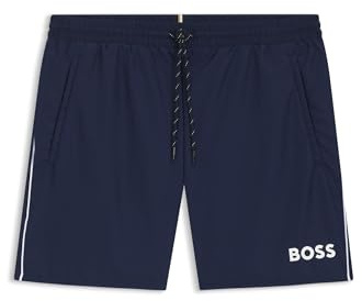 BOSS Starfish, Bañador Corto de los Hombres, Navy413,