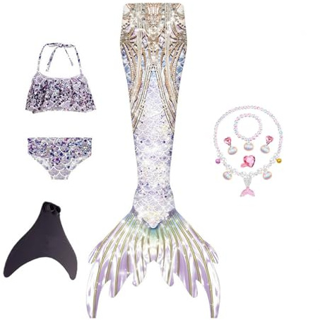 Générique Paquet De 5 Mode D'éTé pour Livré avec Collier Et Autres Accessoires 𝐪𝐮𝐞𝐮𝐞 𝐝𝐞 𝐬𝐢𝐫𝐞𝐧𝐞 𝐞𝐧𝐟𝐚𝐧𝐭 𝐟𝐢𝐥𝐥𝐞,D-130
