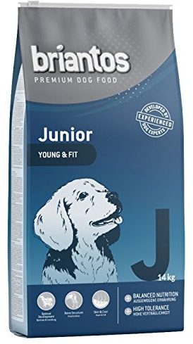 Briantos Nutrition Junior Hühnchen & Reis Trockenfutter für Hunde, 14 kg