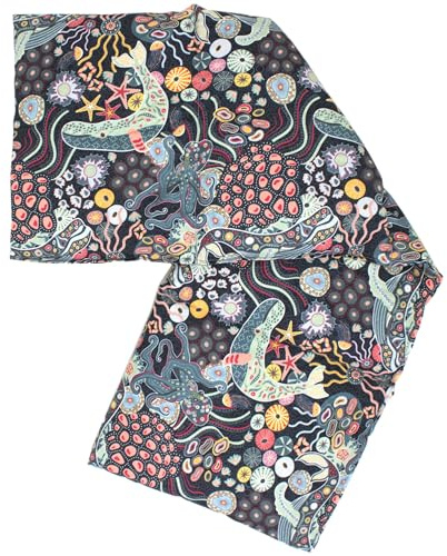 Bio-Bio 4-Kammer Dinkelkissen 20x60cm - Bio-Füllung & Bio-Stoff Unter Wasser- Wärmekissen Körnerkissen