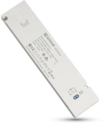 lichtvoll Led Trafo 100W Led Netzteil Driver 4.167A Trafo 230v auf 24v, Netzteil Led Trafo, Led Treiber Spot Strip Beleuchtung Kein Flimmern, Kein Transformator Rauschen