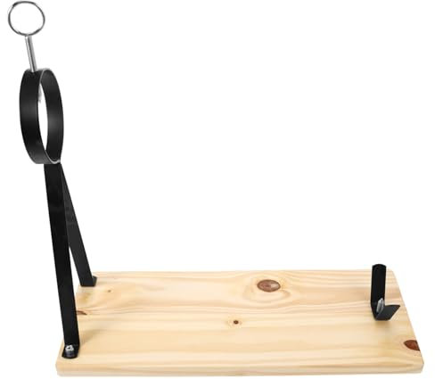 PRETYZOOM Vielseitiger Schinkenhalter Aus Holz Schinkenständer Zur Präsentation Schinkenaufbewahrungsständer Für Zuhause