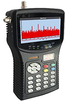 Buscador de señal satelital, KPT-266ST+ plus AHD DVB-S2 T2 -C Medidor de buscador de satélite HD Receptor de TV por satélite Análisis de espectro KPT-717ST Para configurar antena parabólica(KPT-266ST)