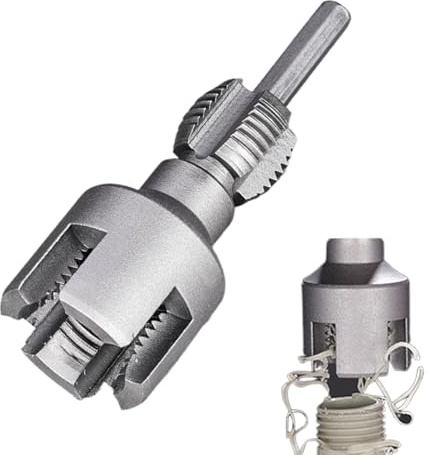Abre Roscas Internas Para Tuberías De Agua | Extractor de Tuberías de Agua | Diseño Doble Punta, Herramienta Manual Y Para Taladro, Accesorios De Fontanería Para Profesionales Y Principiantes