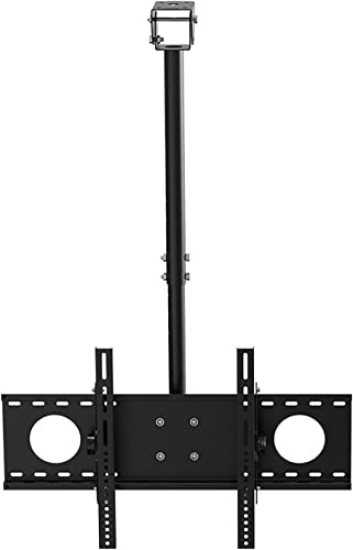 Supporto TV Parete con Rotazione a 360°, Supporto TV soffitto, Adatto alla Maggior Parte dei televisori LCD a Schermo Piatto 37-85 Pollici, Supporto TV a soffitto/Parete Due installazioni.