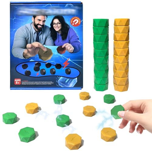 Magnetisches Schachspiel, Neueste Magnet-Spiel, Schachset Magnetisch für Erwachsene Kinder, Tisch-Magnetspiel, Tragbares Schachbrett Partyspiele für Familientreffen Weihnachten Geschenk