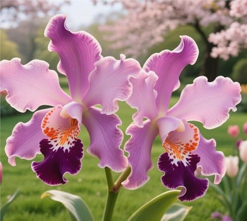 Mix Rizoma Di Cymbidium Orchidea, Resistenti Al Freddo E Alla Siccità, Facile Da Coltivare, Splendide esposizioni in giardino-3 Rizoma-J