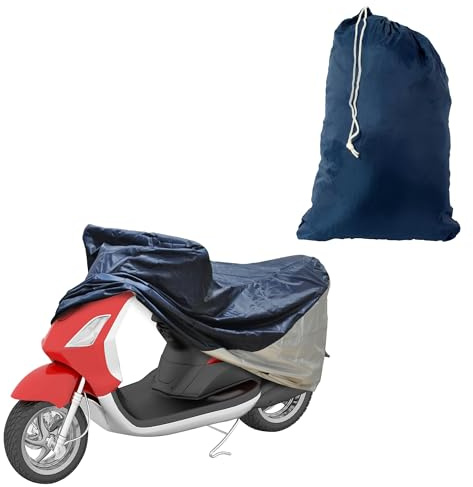 Detailer’s Preference Polyester Scooter Cover, Heavy-Duty Weather Protection, Scratch-Free Design, Compact Storage Bag, Fits Scooters Up to 72 Inches