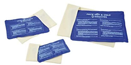 Identités, Compresse Hot Cold, Soulage les Douleurs à Froid, Décontraction Musculaire à Chaud, Gel Non Toxique, Housse Douce et Lavable, Durable, En PVC Ultra-Résistant, 23 x 13 cm