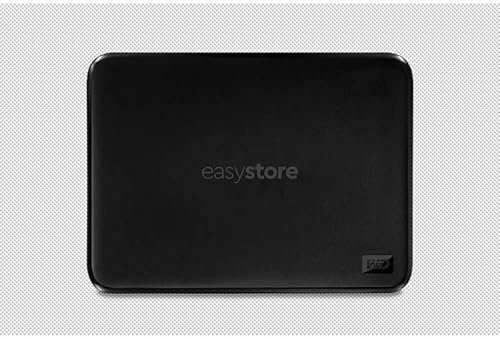 Disco duro externo Western Digital Easy Store USB 3.0 5 TB Negro