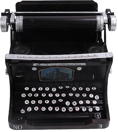 Gaeirt Antikes Schreibmaschinenmodell, Tragbare Manuelle Schreibmaschine mit Geschmack, Weit Verbreitet, Exquisites, Hause