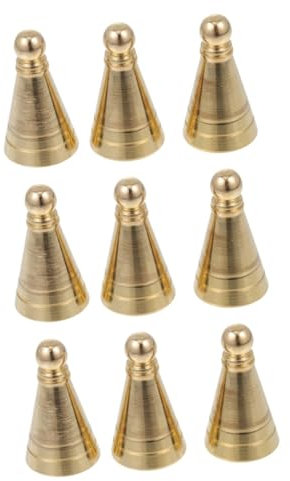 RORPOIR 9 STK Räucherform Turm Aus Messing Weihrauchturm Kegelbrenner Hersteller Von Räucherkegelformen Räucherstäbchenhalter DIY Räucherzubehör Turm Weihrauch Werkzeug Golden Kupfer