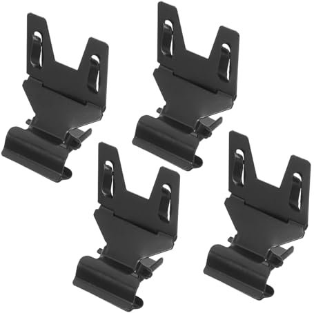 OUNONA 4 Stück Metall Preisschildhalter Clips Stabile Werbedisplay Klammern Vielseitige Regalhalter Für Verkaufsstände Und Supermarkt Präsentation