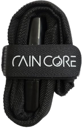 RAINCORE Light Weight Bike Cable Lock for Heavy Duti Anti Theft - 24inch (60cm) - 0.27lb (124g) - Bike Chain Lock with Chain Cutter Proof Fiber - Patented Korea - Security Cable (24 inches)