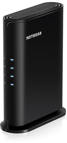 NETGEAR Router WiFi 6 (R6700AXv3) – Funzioni di sicurezza, velocità wireless AX1800 (fino a 1,8 Gbps) - copre fino a 1.500 piedi quadrati, 20 dispositivi