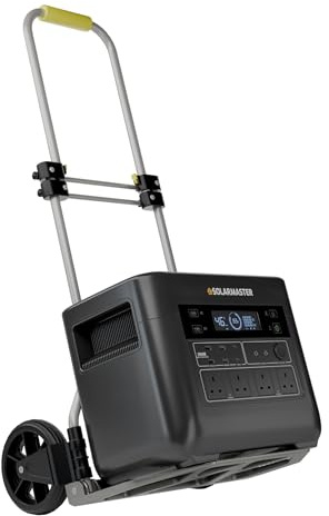 Solar Master GEN-2400 Atlas Portable Power Station, 2400W | 2400W Continuous Output, Portable Off-Grid Power, For Laptops, EVs & Smartphones, Everyday & Emergency Energy