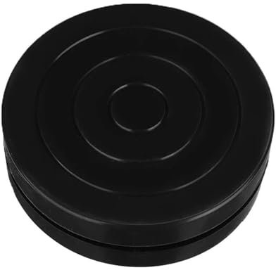 MUZIT Töpferscheibe, Töpferscheibe, kleine Tonscheibe, Drehteller aus Kunststoff, 360°-Drehung, Skulpturenplatte for Modellbauwerkzeuge