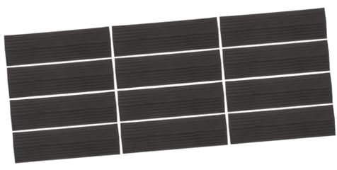 DEARMAMY 3 Ensembles Tapis d'escalade pour Robot Balayeur Rampe D'Aspirateur pour Robot Domestique Rampes De Seuil pour Portes Pare-Chocs Garage Rampe Anti-Seuil 4 pièces * 3