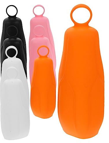 FOYTOKI 8pezzi Manicotti in Silicone Per Di Lozione Da Viaggio Manicotti Per Piccoli Cosmetici Coperture Anti-perdita Per Prodotti Da Toeletta Riutilizzabili e Convenienti Per Trasporto