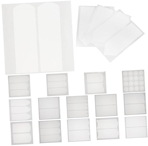 GALPADA 18 feuilles Autocollants à Ongles Français de Pochoirs pour Manucure Guides Adhésifs pour Ongles Stickers de Décoration pour Manucure Française Outils DIY pour Nail Art