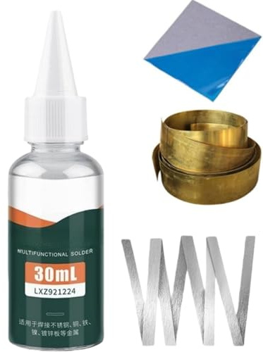 Soldering Flux Drops,Liquid Flux for Soldering & Brazing, Stainless Steel & Aluminum Welding Fluid,Solder Paste Welding Supplies Tool Kit,Stainless Steel Soldering Flux Soldering Flux Liquid