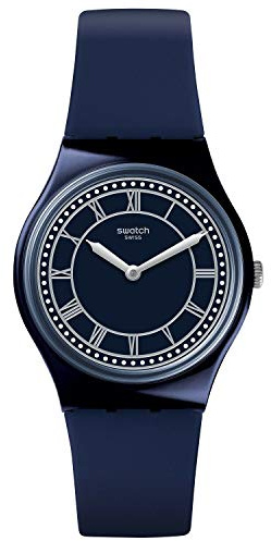 Swatch Unisex ErwachseneArmbanduhr Analog Quarz Silikon GN254