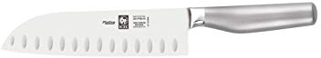 Faca santoku com alveoli Platina ICEL - Aço inox