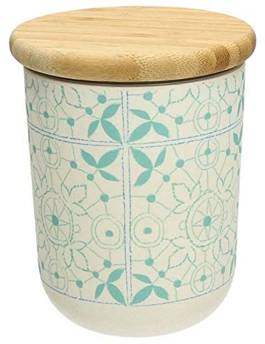 Tognana Barattolo in Fibra di Bamboo con Tappo e Guarnizione 10x15h cm