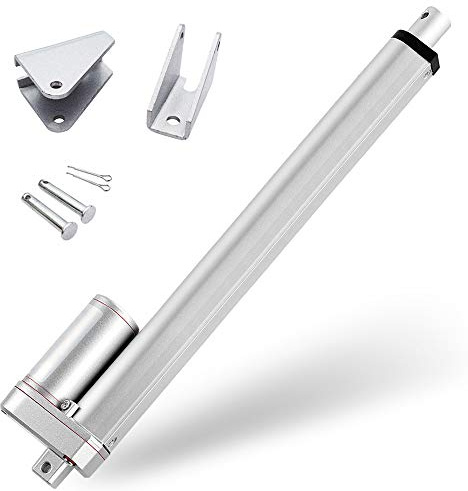 DCHOUSE 1000N 450mm Hub max Linearantrieb, DC 12V-Motor Lineartechnik-Aktuatoren für elektronische, Medizinische, Elektrische Türöffner und Automatisier ungsanwendungen