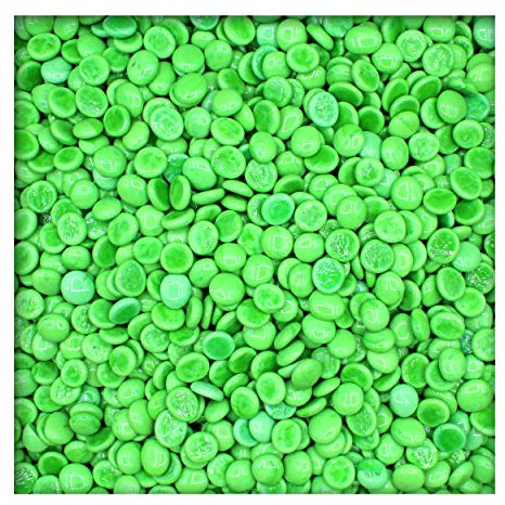 Kieskönig 2,5 kg opake Glasnuggets Glassteine Muggelsteine Mosaiksteine 17-19 mm Mint