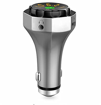 YONGYAO Simr Ap06 Caricatore per Auto Lettore Mp3 V4.2 Bluetooth Vivavoce Dual USB Supporto Tf Trasmettitore U-Disk FM