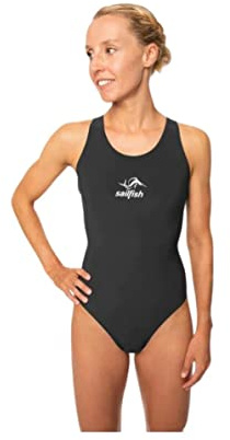 Sailfish® Badeanzug Damen Power Sportback | Sport Badeanzug mit Schwimmerrücken & Kompression | Klassischer Trainingsbadeanzug für Damen | Nachhaltiges InfinitePower Material | Halt beim Schwimmen