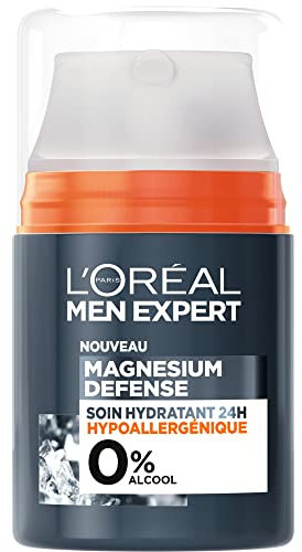 L’Oréal Paris Men Expert Magnesium Defense Soin Hydratant 24H Hypoallergénique