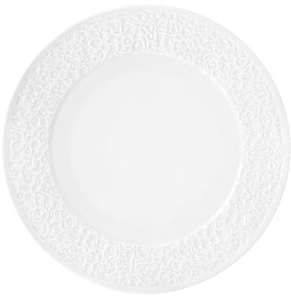 Seltmann Weiden Nori-Home Speiseteller rund 28 cm Relief schmal weiß