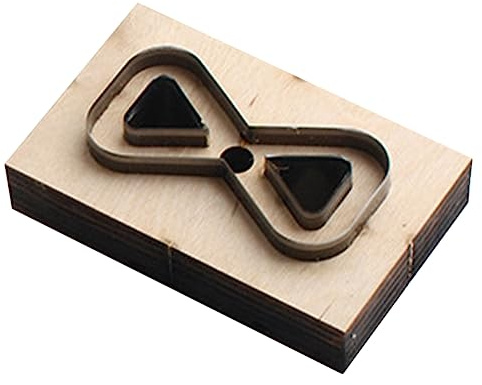 Molde De Trabajo De Marroquinería Molde De Madera Reutilizable Cortador De Cuero Repujado Troqueles De Corte De Cuero Herramienta De Troquel De Trabaja En Relieve Metal Junta