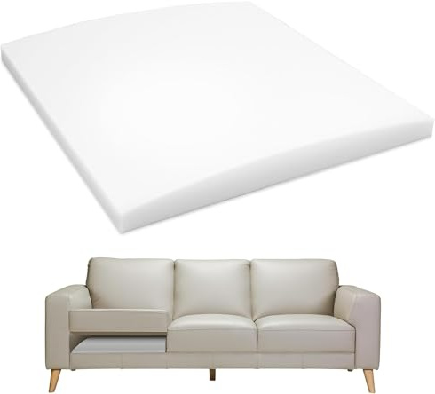 Acidea Couch Cushion Support for Sagging Seat, 50.5x50.5cm High Density Foam Support for Under the Cushion, Sofa Cushions Replacement, Insert Cushion Support Board for Sectional Sofa