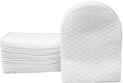 Angoily 240 Stück U-förmige Wattepads Mit Aufbewahrungsbox Kosmetikpads Für Gesicht Nagellack Make-up-entferner Tierpflege Und Mehr Einwegartikel Leicht Und Praktisch Für Täglichen Gebrauc