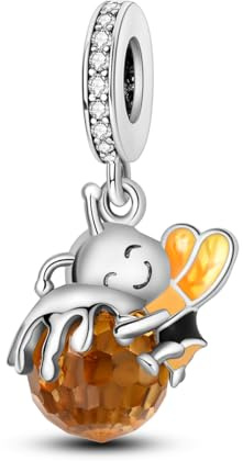 NARMO Charms pour bracelets 925 Sterling Silver clé de voiture Charms pour les femmes